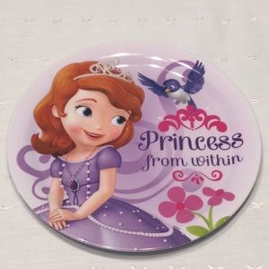 Princess from within Plastic Plate by ZAK